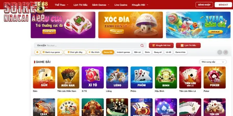 Nhà cái Red88 cập nhật liên tục những sản phẩm theo xu hướng